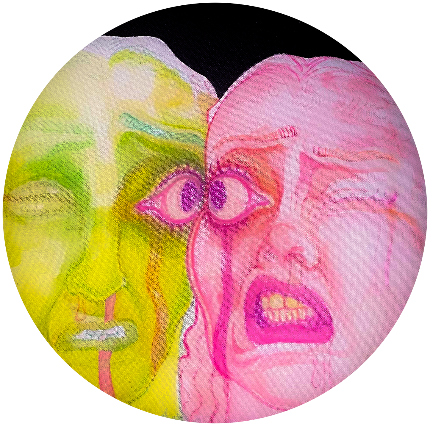 "TOO CLOSE" (2025) Original Painting