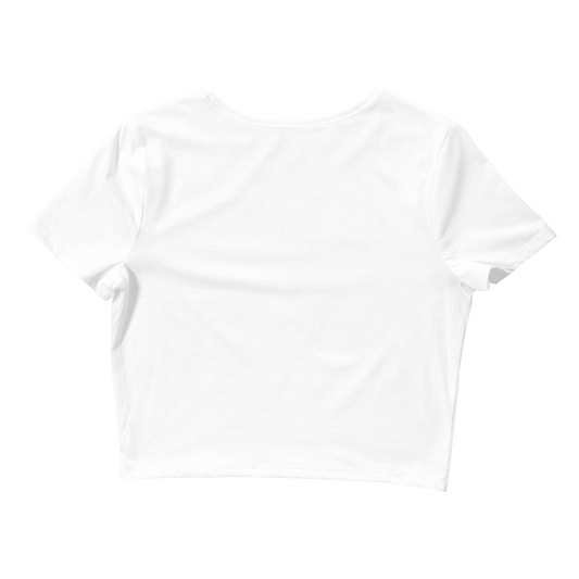 "ETCHING" (2017) Cropped Cotton Tee