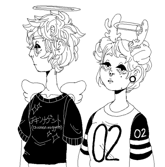 MS PAINT: Angel & Bubby (2015)