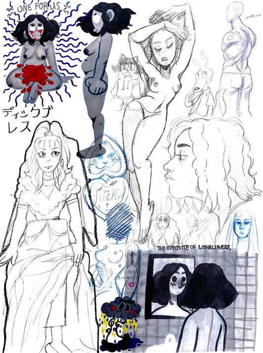 Sketchbook Collages (2018)
