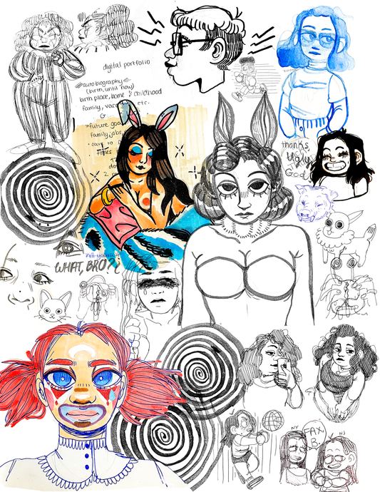 Sketchbook Collages (2017)