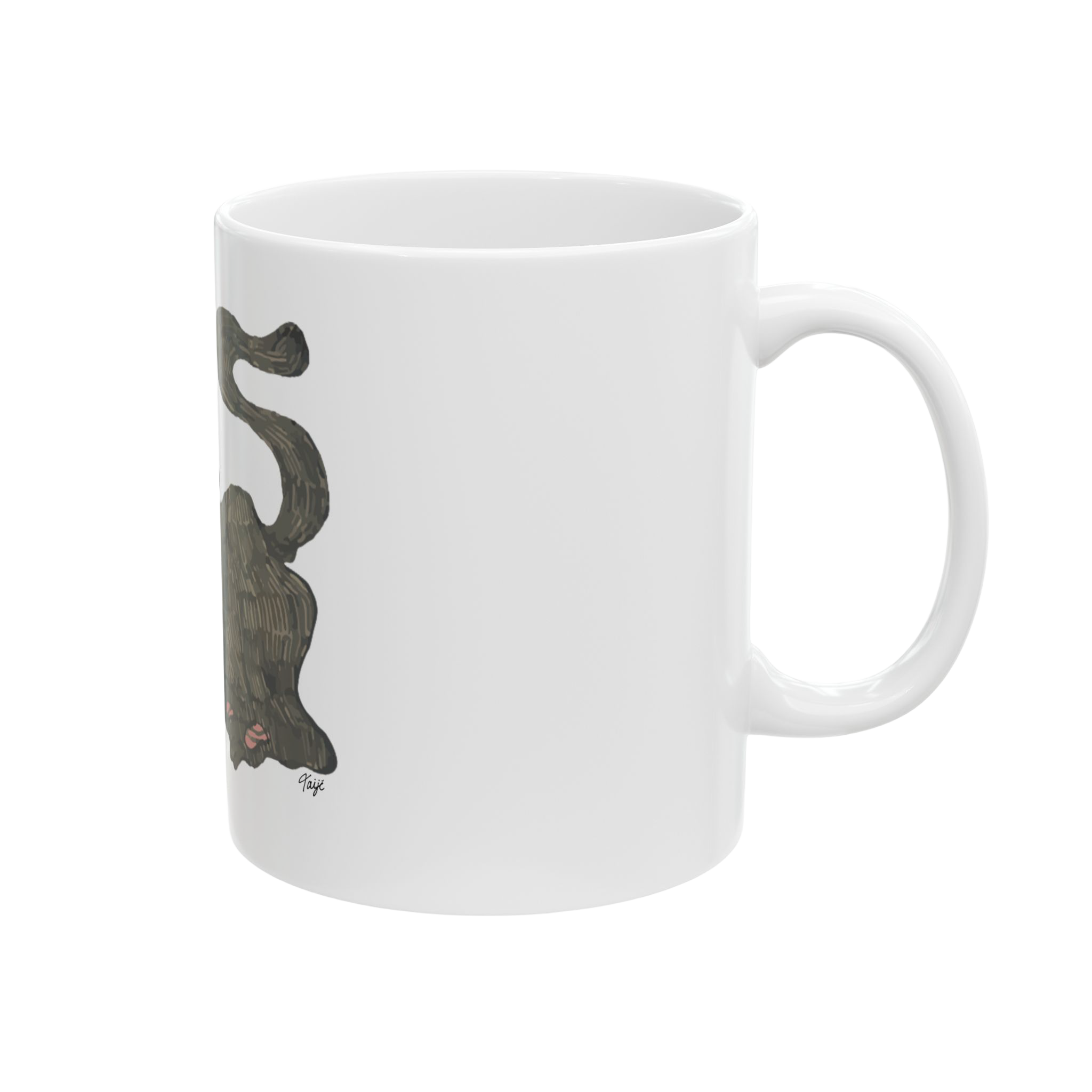 "GATO" (2019) 11oz White Ceramic Mug