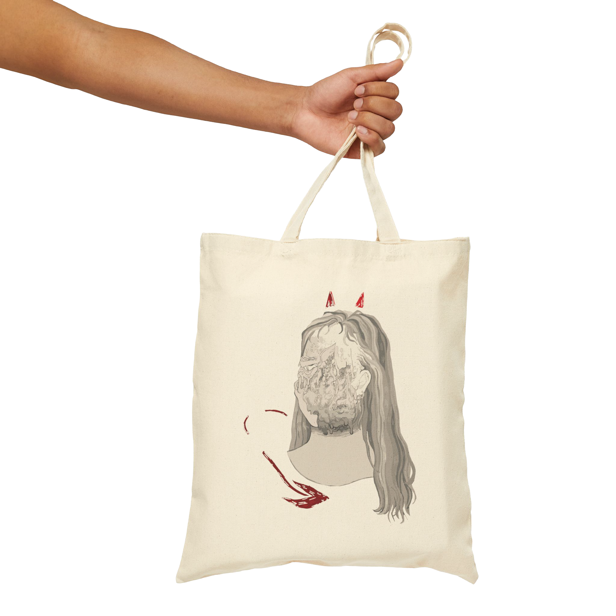 "BLOWN AWAY" (2019) Cotton Tote Bag