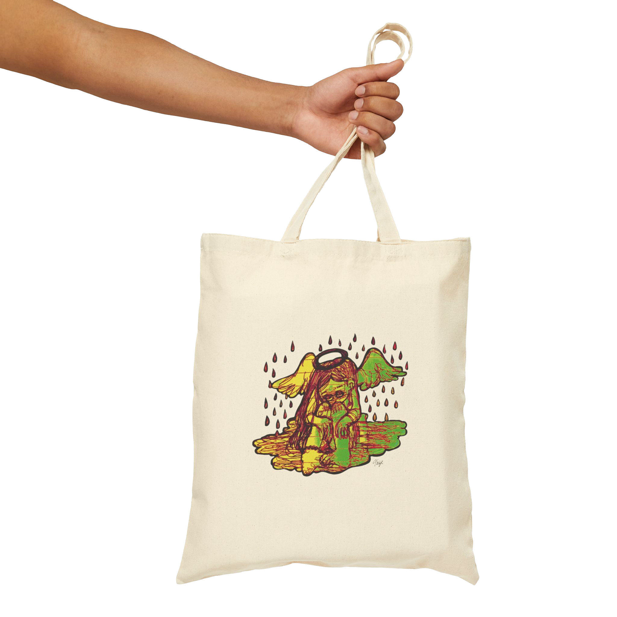 "INTIMACY ANGEL" (2019) Cotton Tote Bag