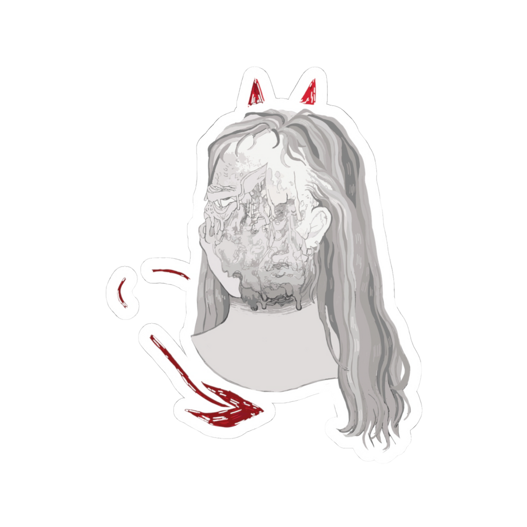 "BLOWN AWAY" (2019) Kiss-Cut Sticker