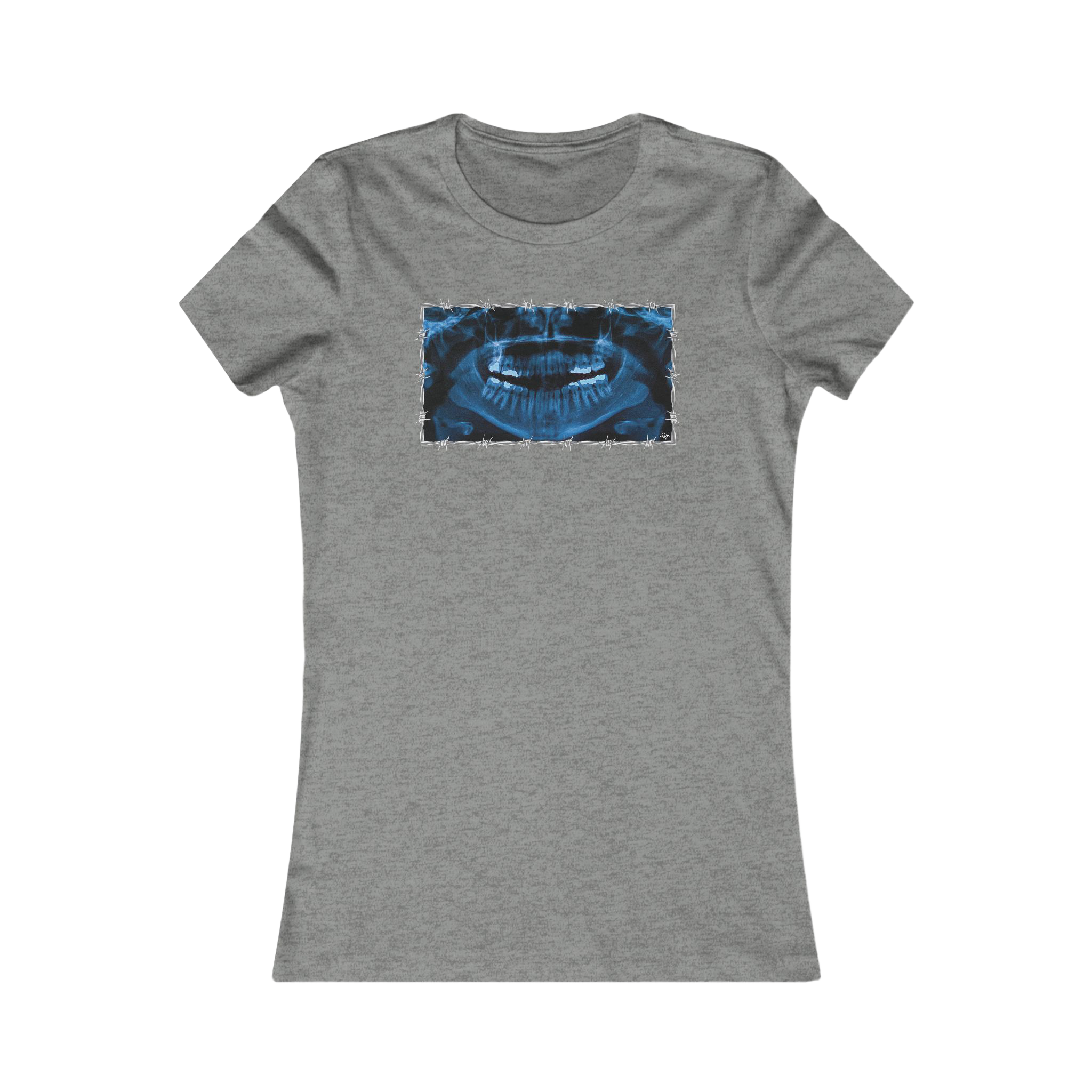 "NOVOCAINE" (2019) Femme-Fit Cotton Crew Tee