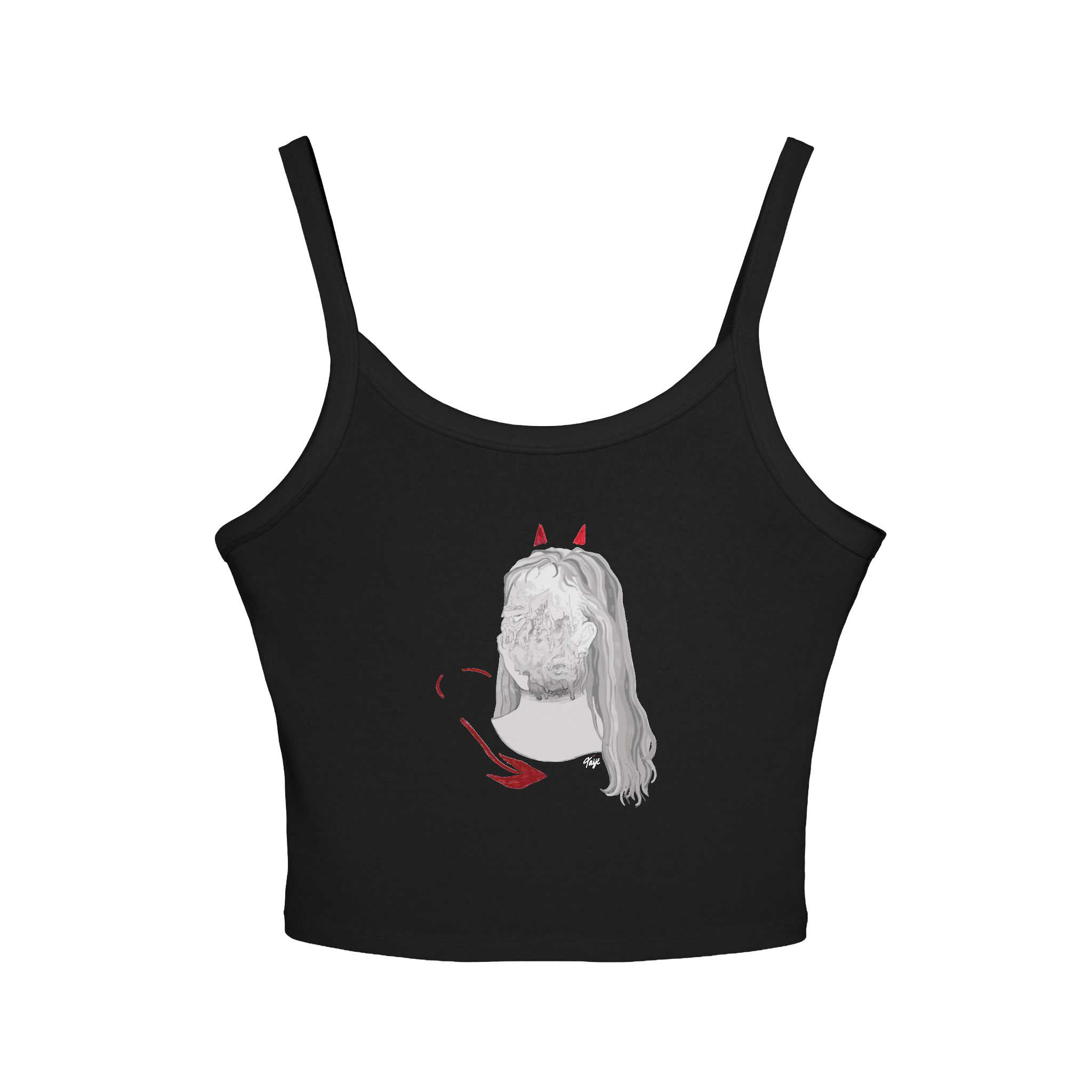 "BLOWN AWAY" (2019) Spaghetti Strap Tank Top