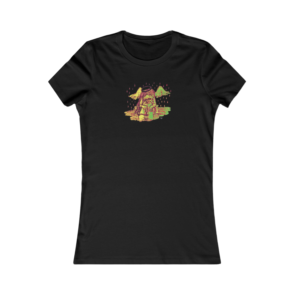 "INTIMACY ANGEL" (2019) Femme-Fit Cotton Crew Tee