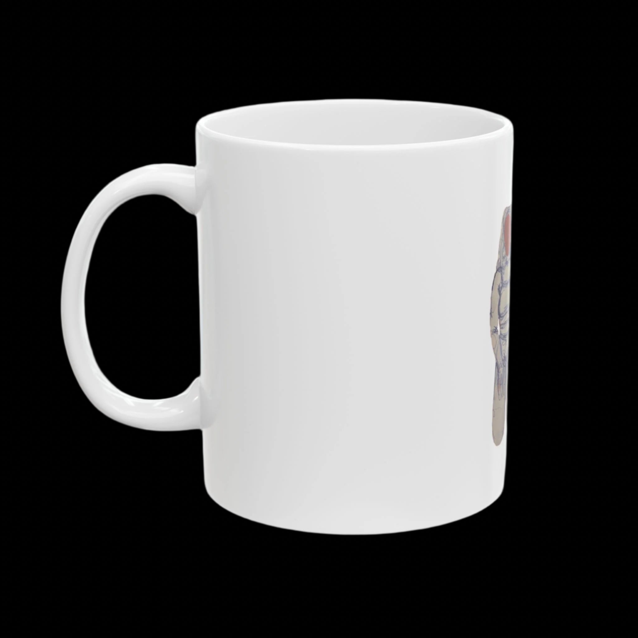 "SIN TITOLO" (2017) 11oz White Ceramic Mug