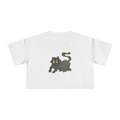 "GATO" (2019) Boxy Cropped Cotton Tee