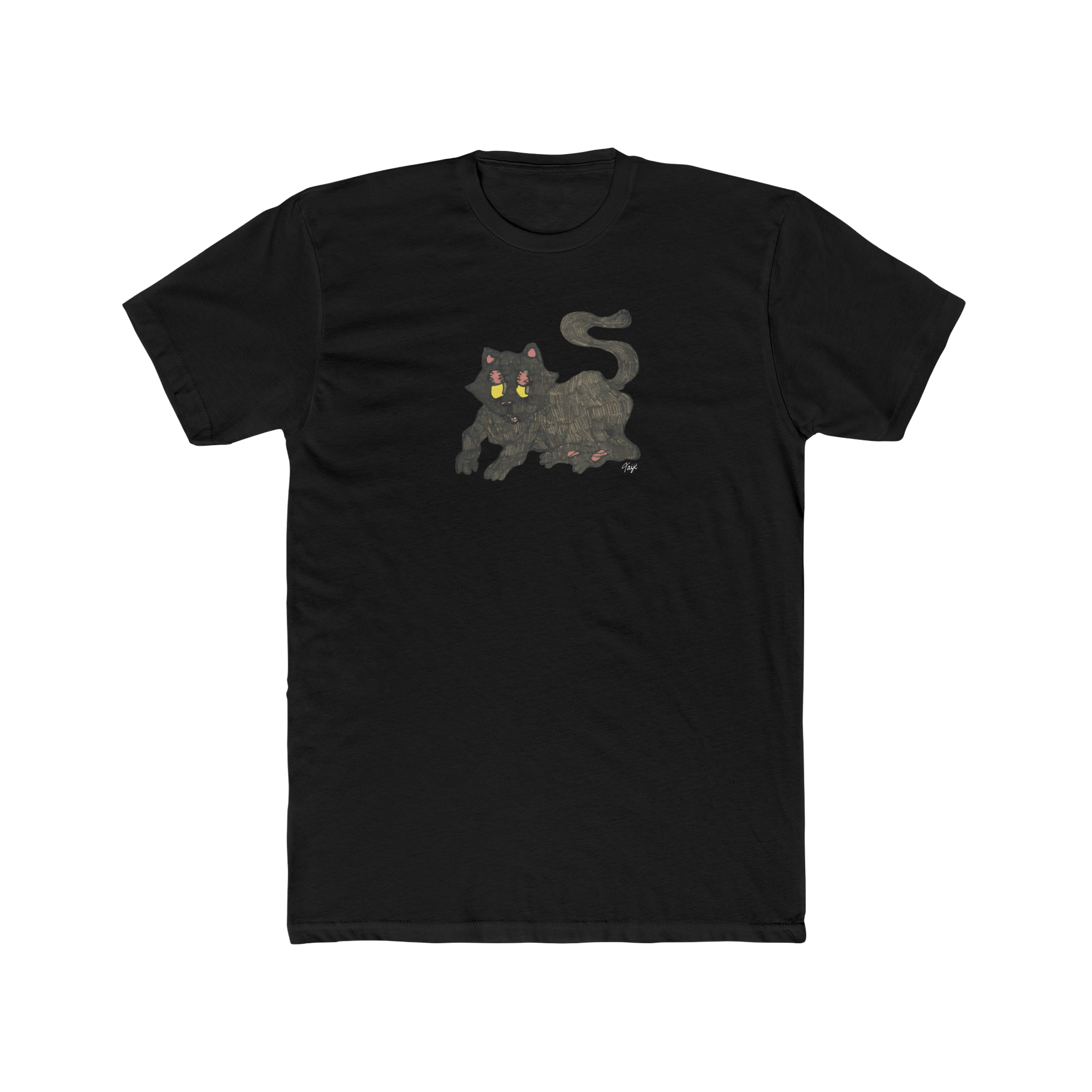 "GATO" (2019) Masc-Fit Cotton Crew Tee