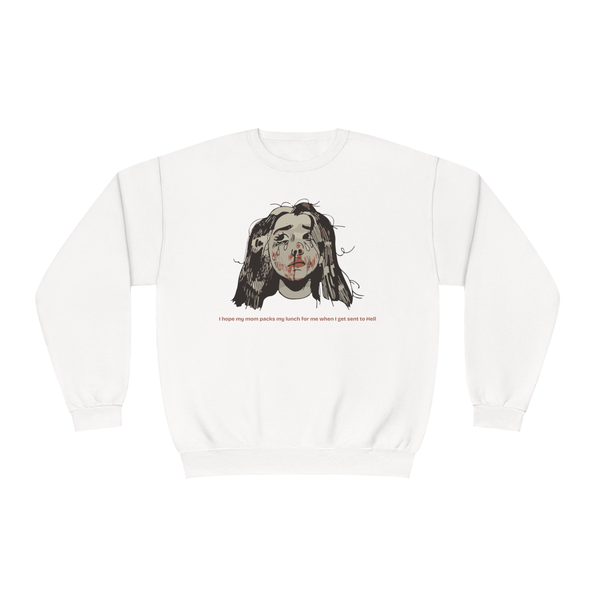"MOMMY, PACK MY LUNCH" (2017) Unisex Crewneck Sweatshirt