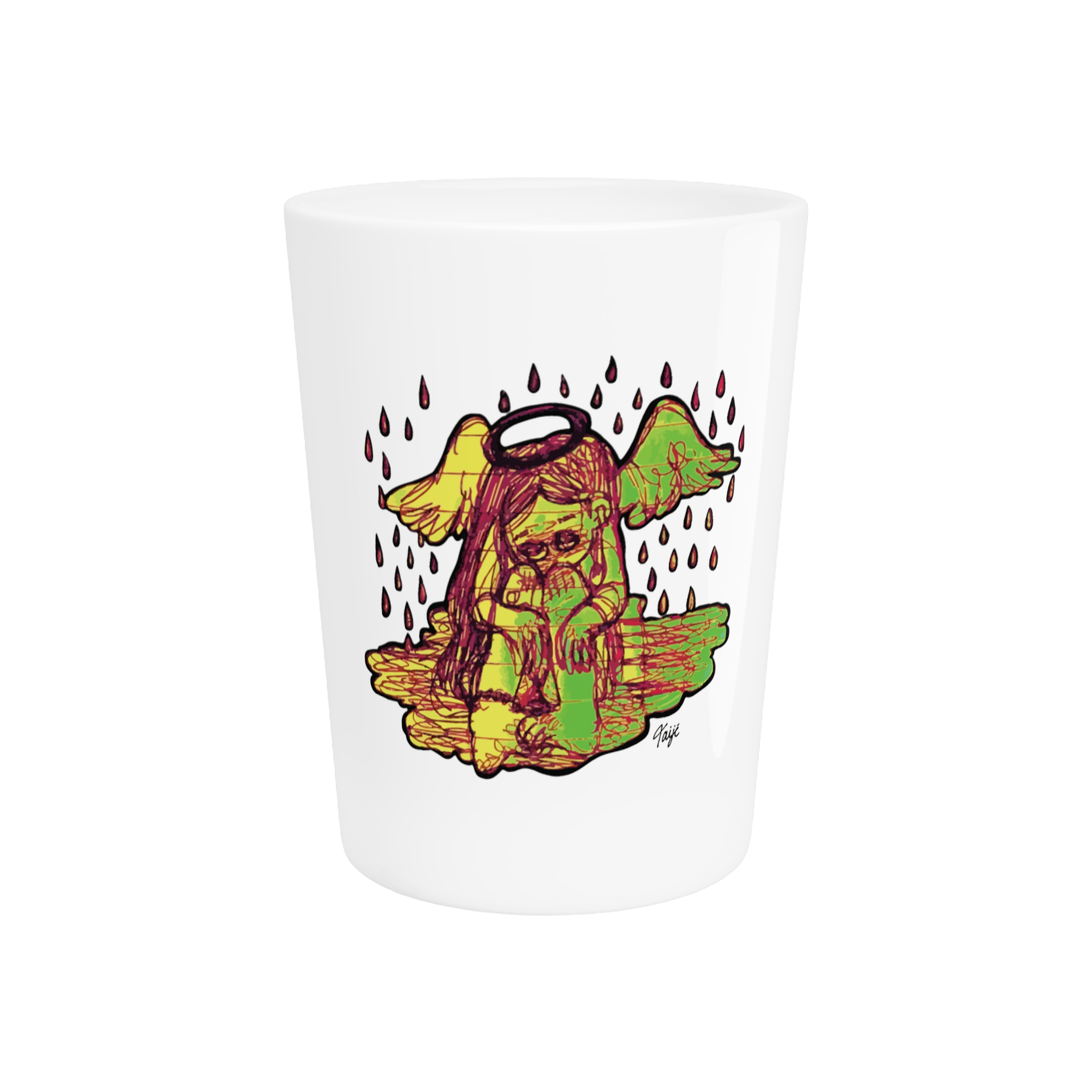 "INTIMACY ANGEL" (2019) Ceramic Shot Glass