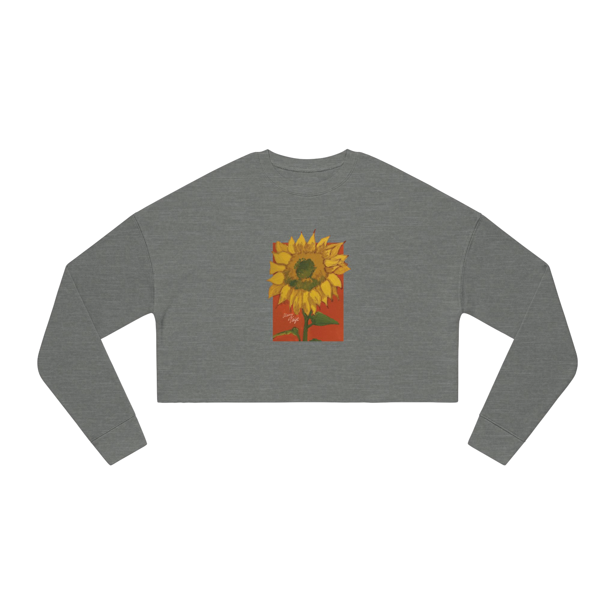 "DEL SOL" (2018) Boxy Cropped Long Sleeve