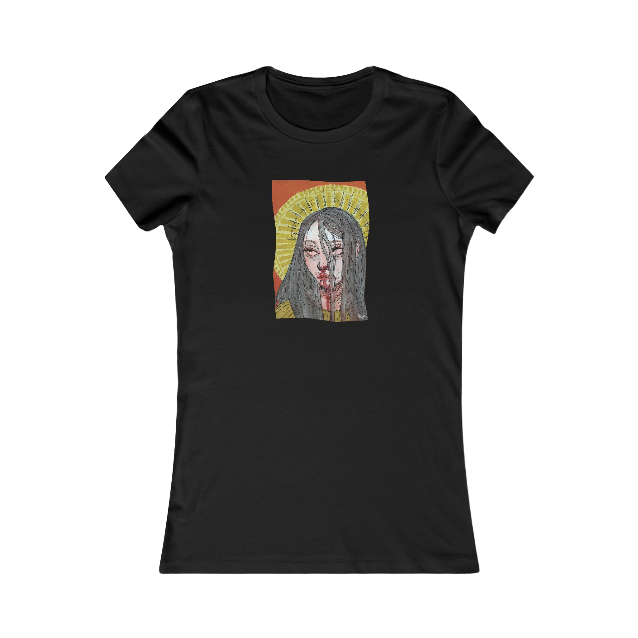 "FALSE IDOL" (2018) Femme-Fit Cotton Crew Tee