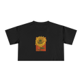 "DEL SOL" (2018) Boxy Cropped Cotton Tee