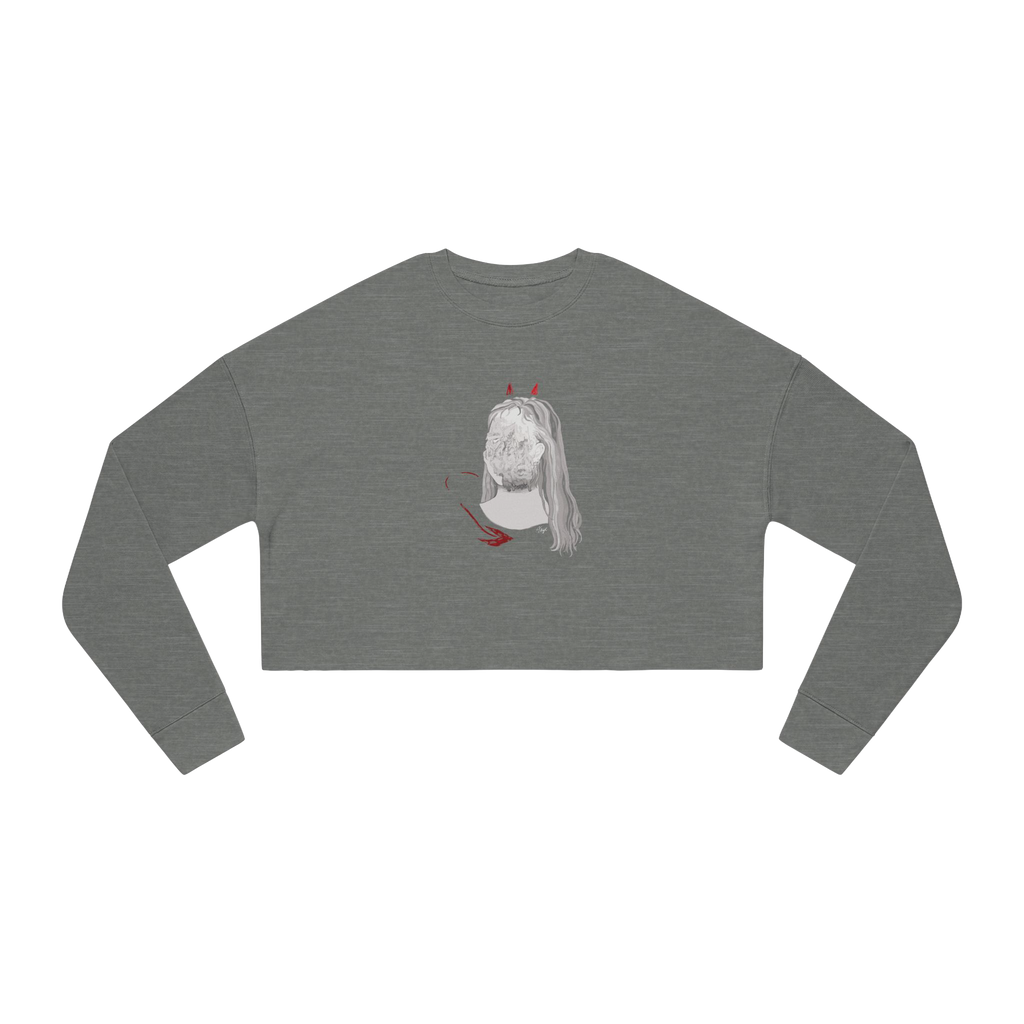 "BLOWN AWAY" (2019) Boxy Cropped Long Sleeve