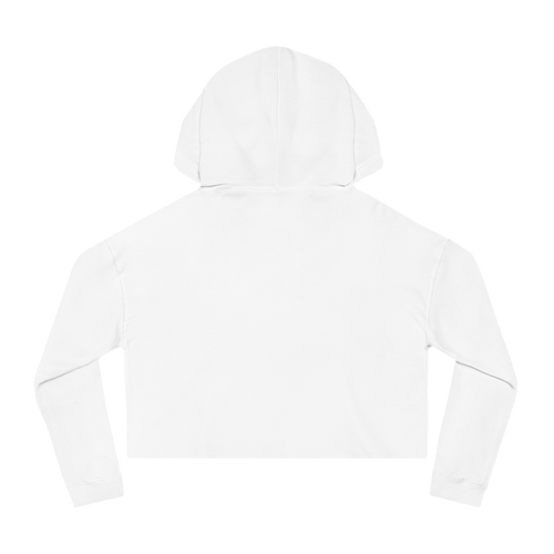 "DEL SOL" (2018) Boxy Cropped Cotton Hoodie