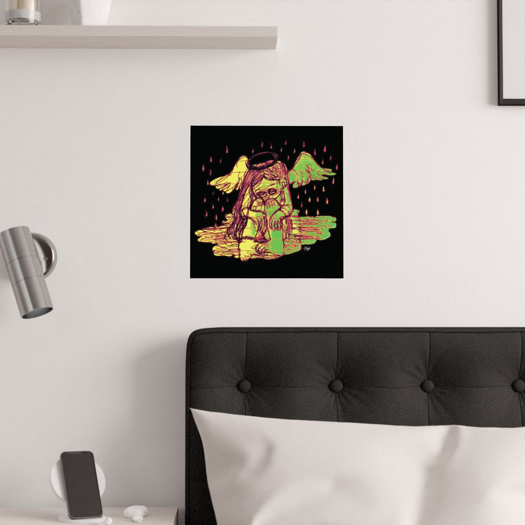 "INTIMACY ANGEL" (2019) Satin Poster