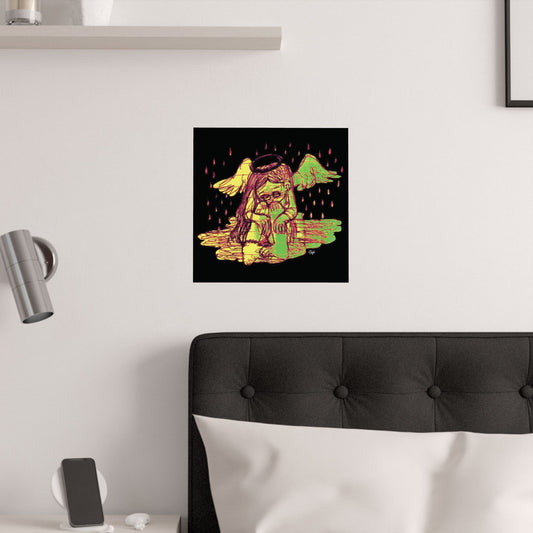 "INTIMACY ANGEL" (2019) Satin Poster