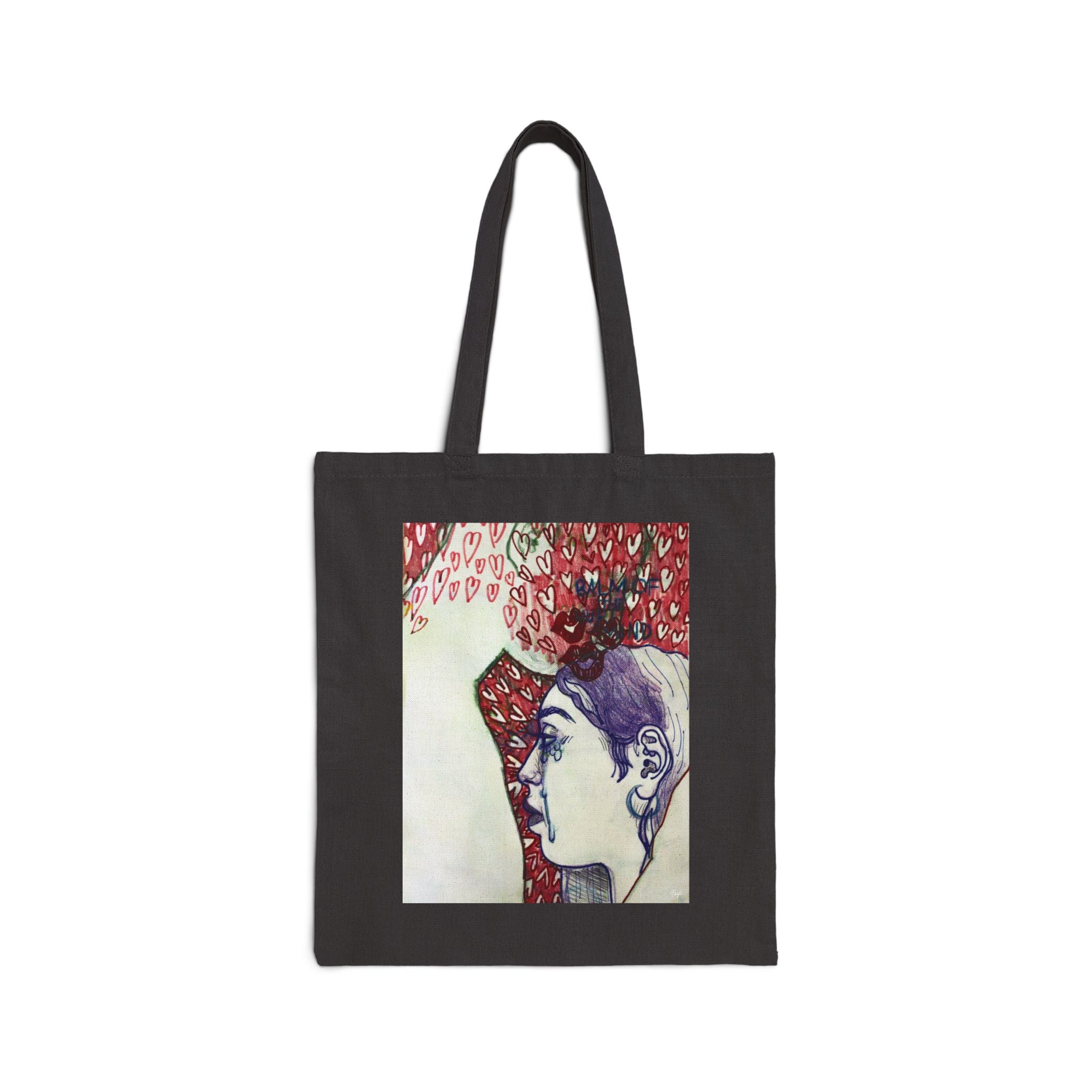 "BALM OF THE HURT MIND" (2019) Cotton Tote Bag