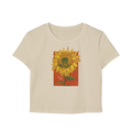 "DEL SOL" (2018) Cropped Cotton Tee