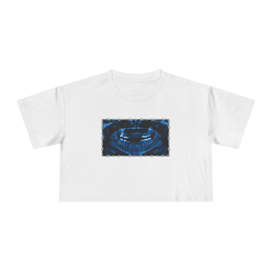 "NOVOCAINE" (2019) Boxy Cropped Cotton Tee