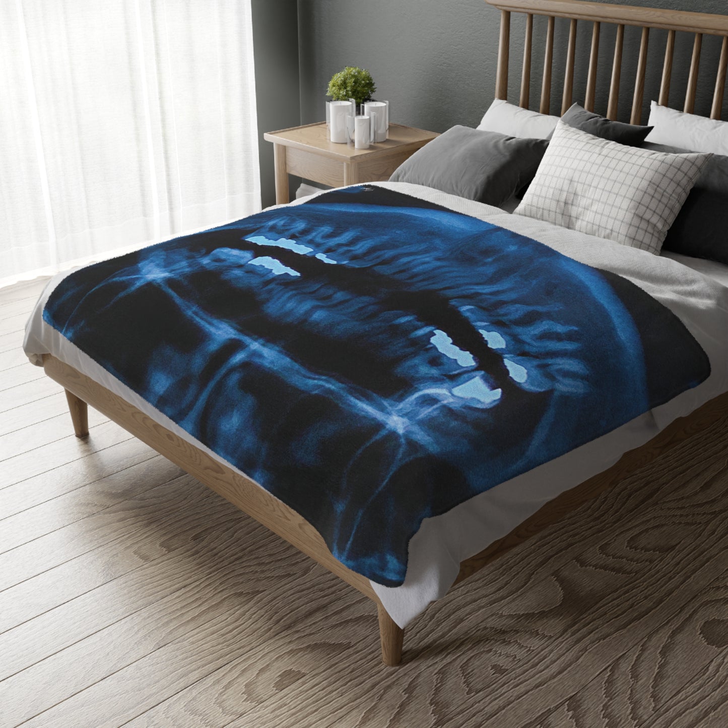 "NOVOCAINE" (2019) Velveteen Microfiber Blanket