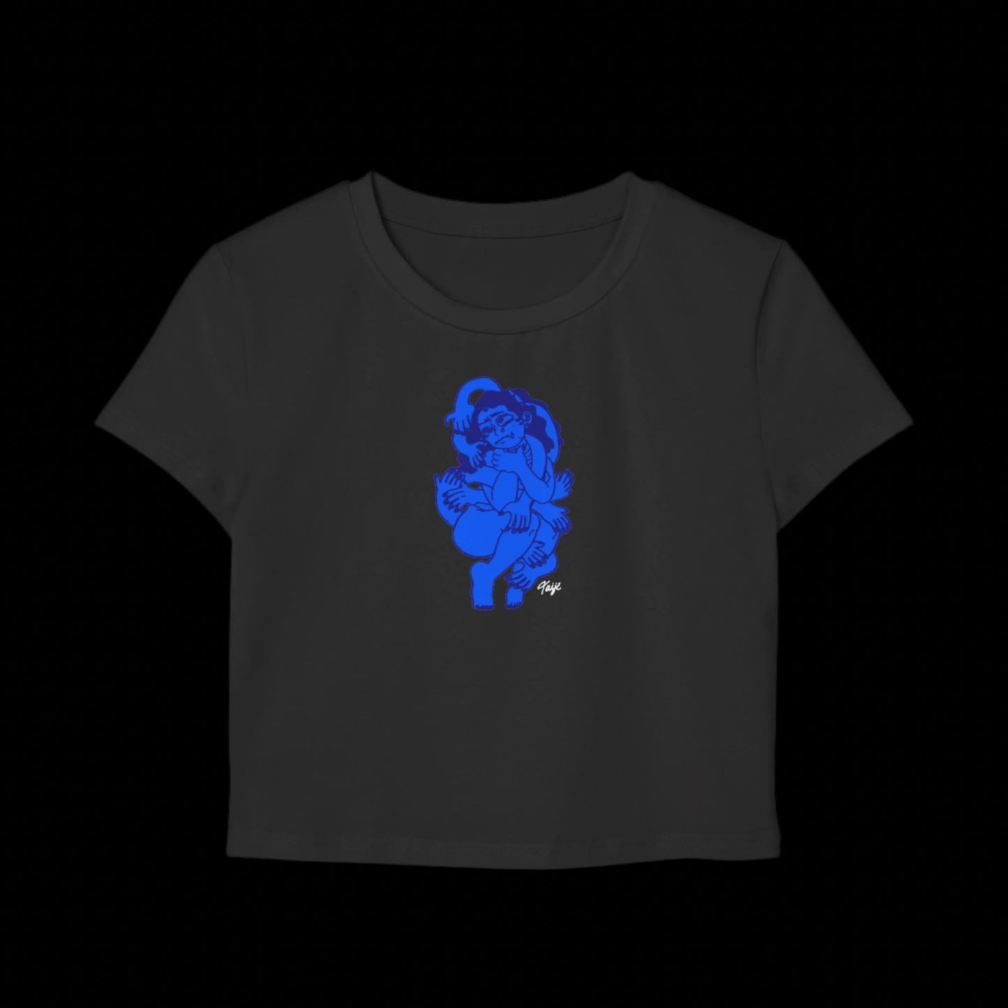 "MI CUERPO" (2018) Cropped Cotton Tee
