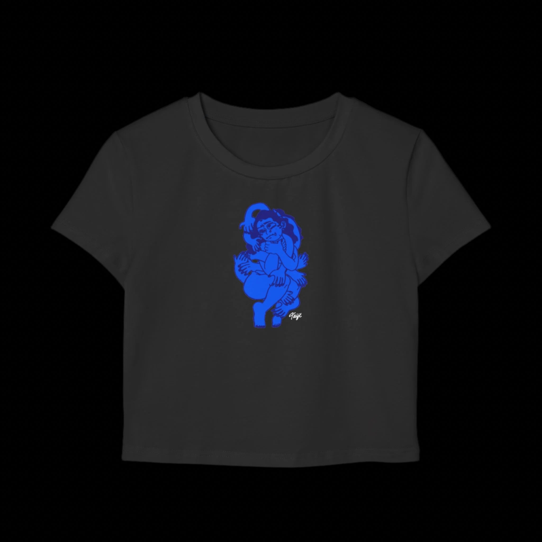 "MI CUERPO" (2018) Cropped Cotton Tee