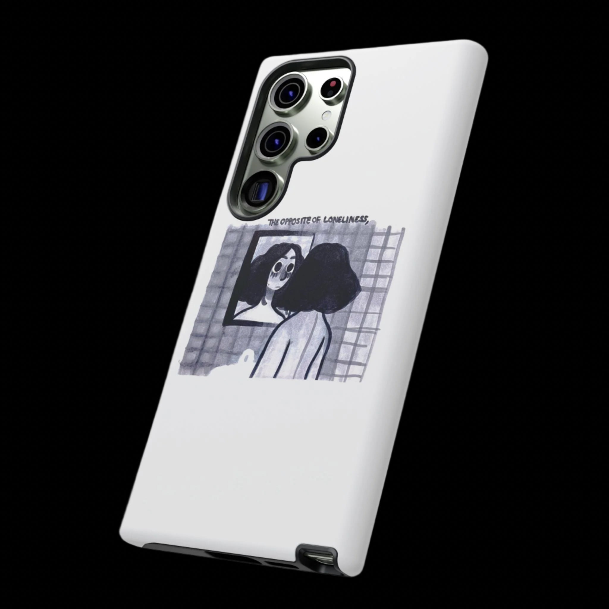 "THE OPPOSITE OF LONELINESS" (2018) Tough Phone Case