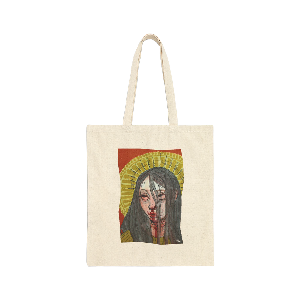 "FALSE IDOL" (2018) Cotton Tote Bag