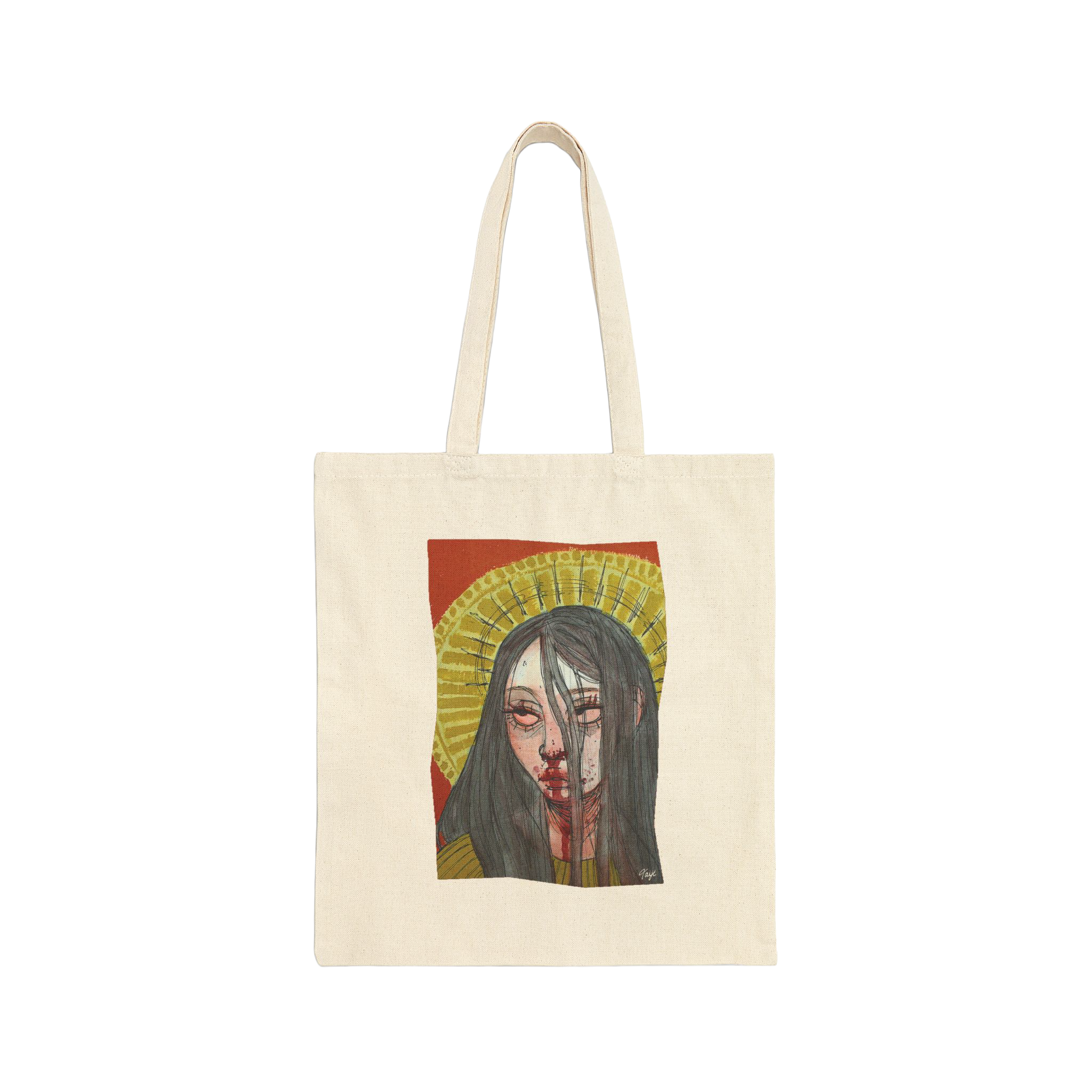 "FALSE IDOL" (2018) Cotton Tote Bag