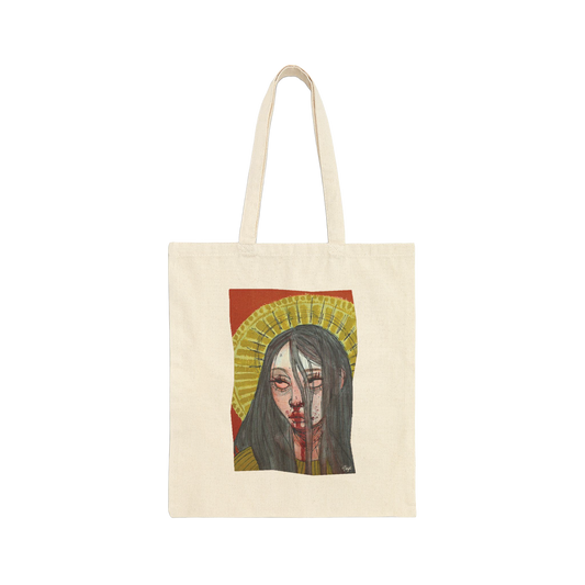 "FALSE IDOL" (2018) Cotton Tote Bag