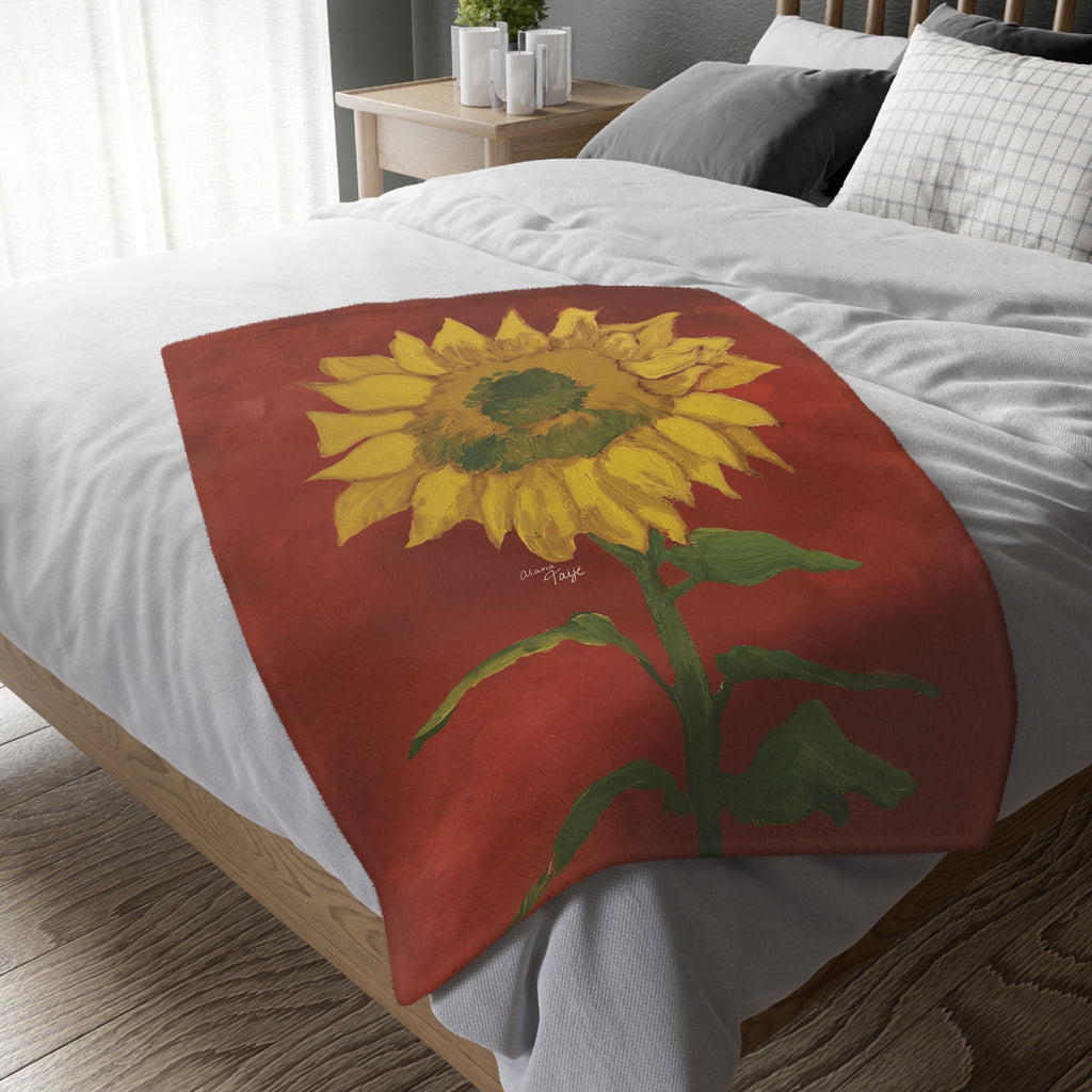 "DEL SOL" (2018) Velveteen Microfiber Blanket