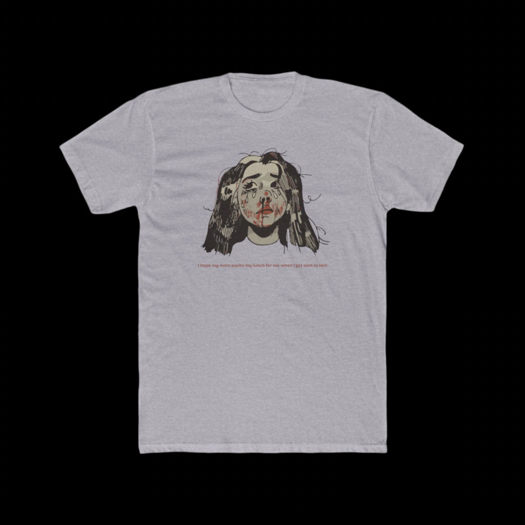 "MOMMY, PACK MY LUNCH" (2017) Masc-Fit Cotton Crew Tee