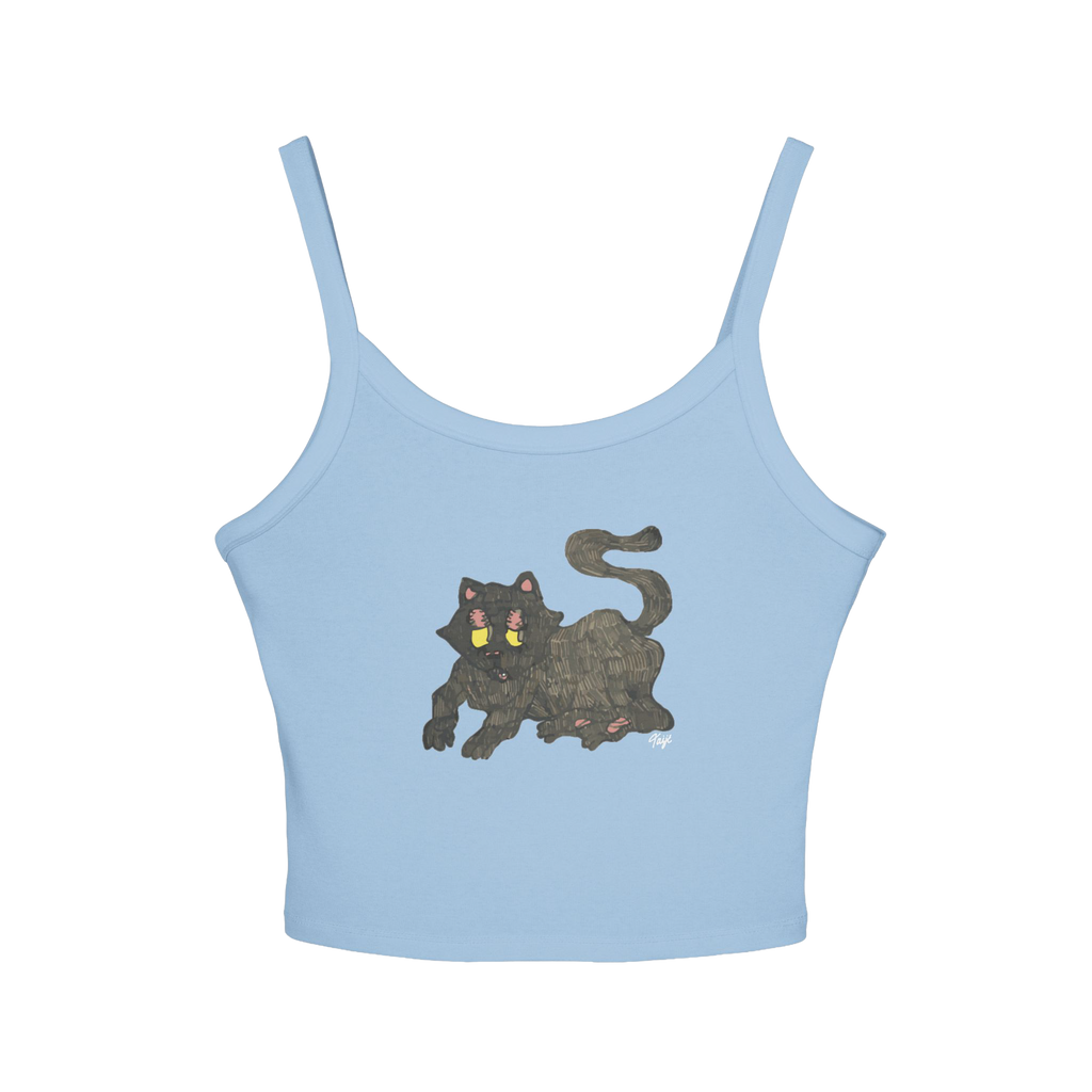 "GATO" (2019) Spaghetti Strap Tank Top