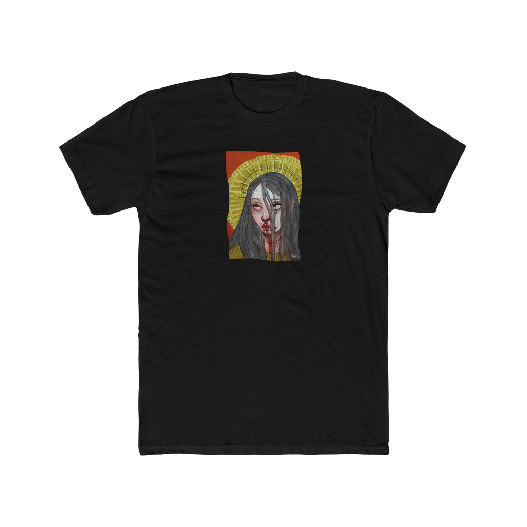 "FALSE IDOL" (2018) Masc-Fit Cotton Crew Tee