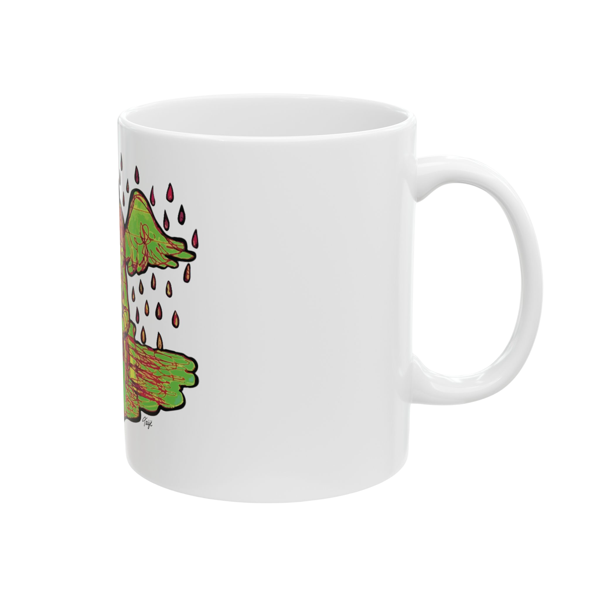 "INTIMACY ANGEL" (2019) 11oz White Ceramic Mug