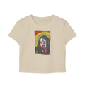 "FALSE IDOL" (2018) Cropped Cotton Tee