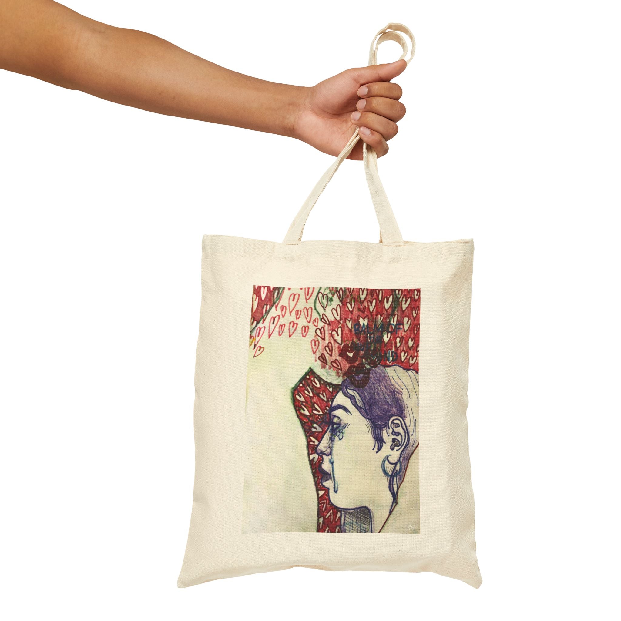 "BALM OF THE HURT MIND" (2019) Cotton Tote Bag
