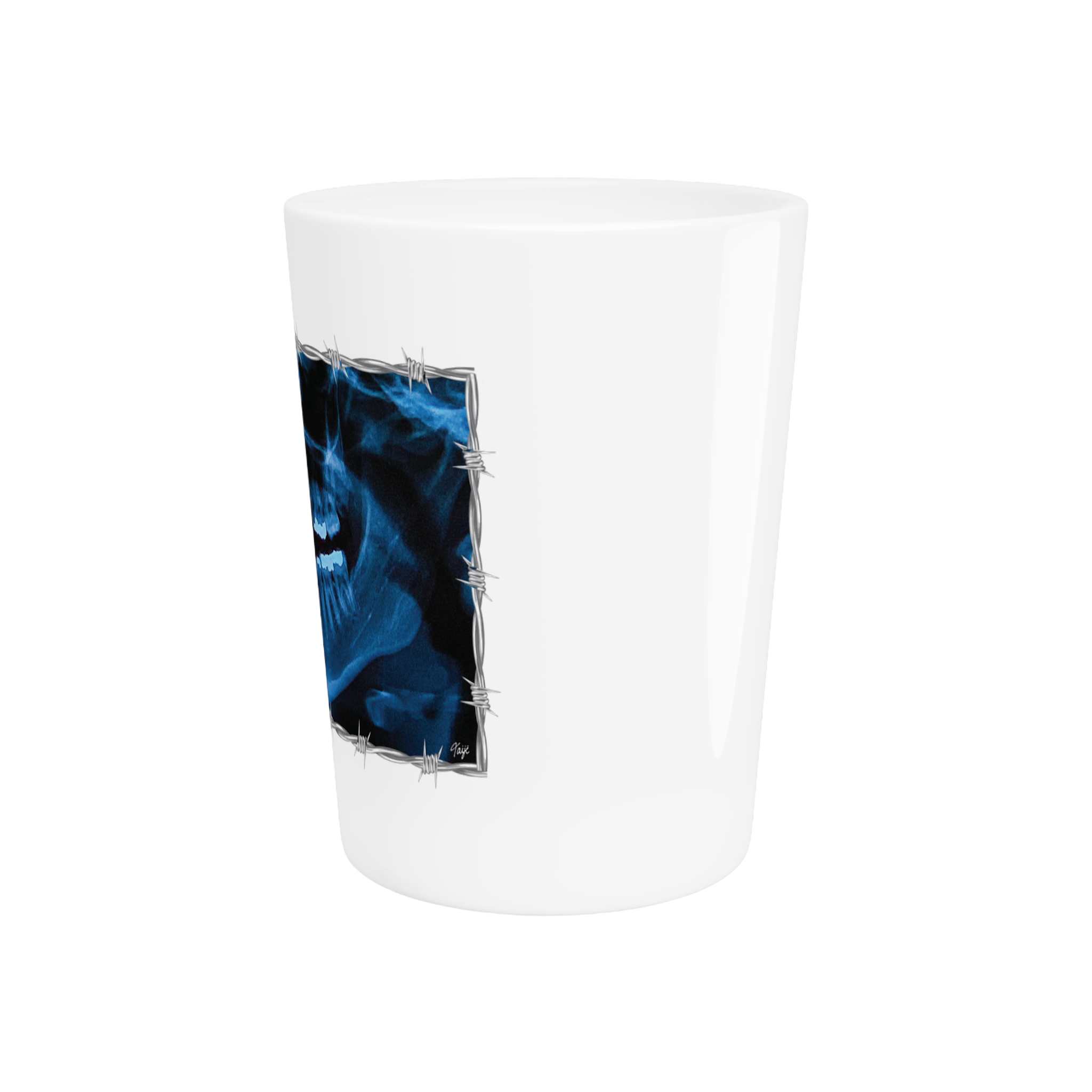 "NOVOCAINE" (2019) Ceramic Shot Glass