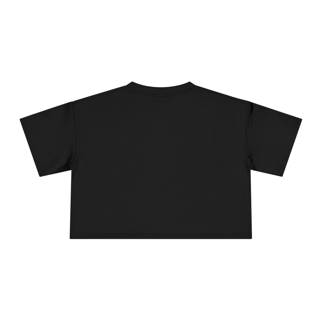 "BLOWN AWAY" (2019) Boxy Cropped Cotton Tee