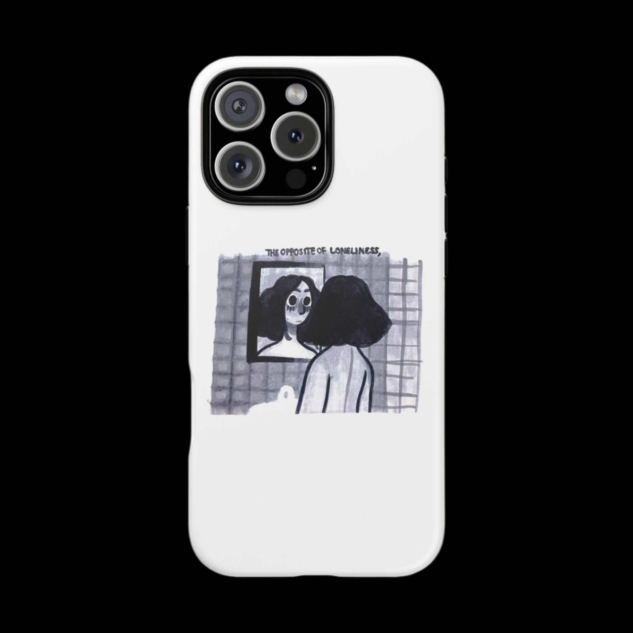 "THE OPPOSITE OF LONELINESS" (2018) Tough Phone Case