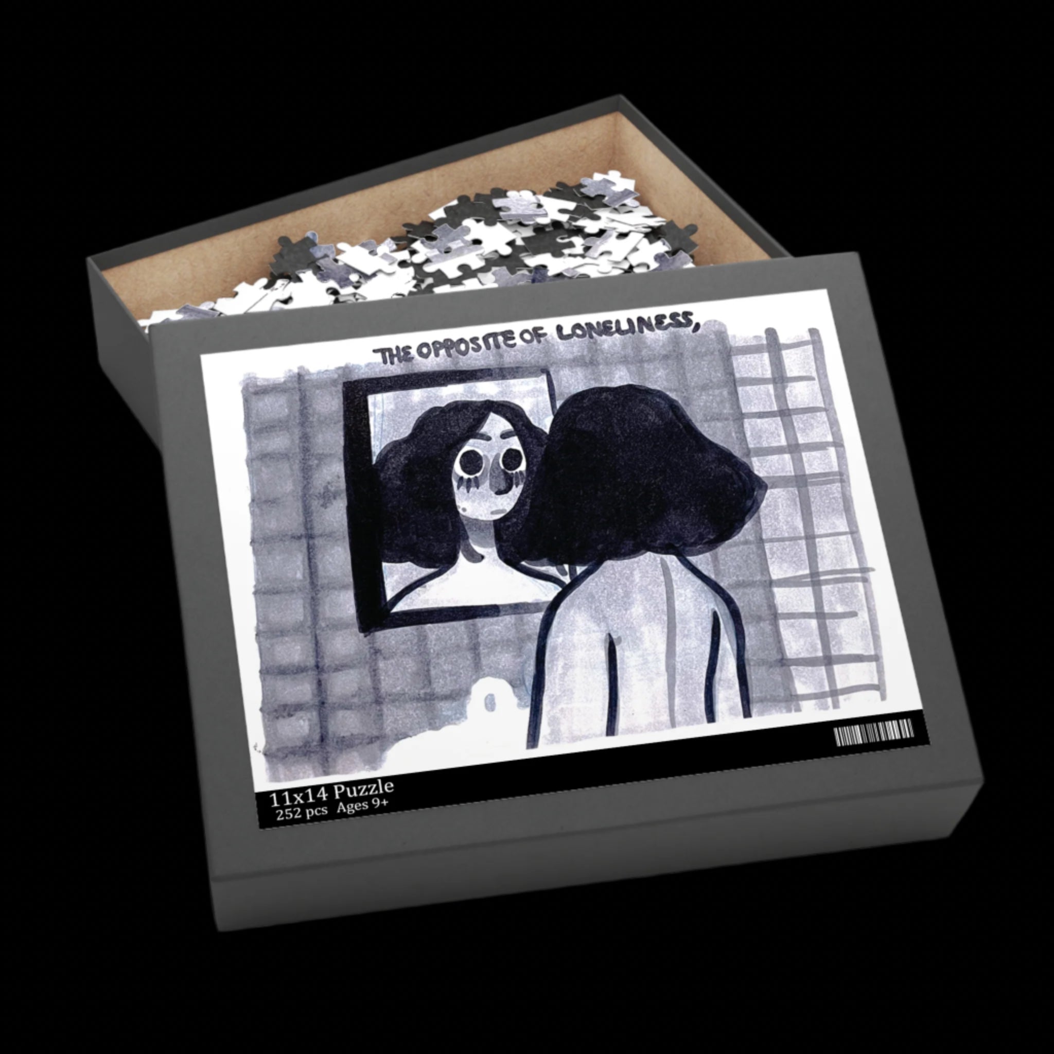 "THE OPPOSITE OF LONELINESS" (2018) Jigsaw Puzzle