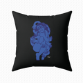 "MI CUERPO" (2018) Faux Suede Square Pillow