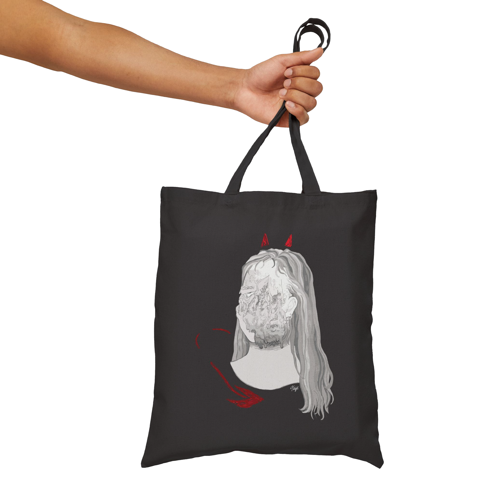 "BLOWN AWAY" (2019) Cotton Tote Bag