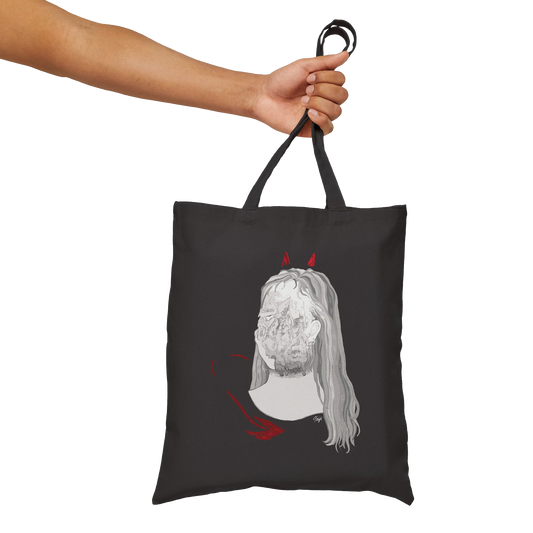"BLOWN AWAY" (2019) Cotton Tote Bag