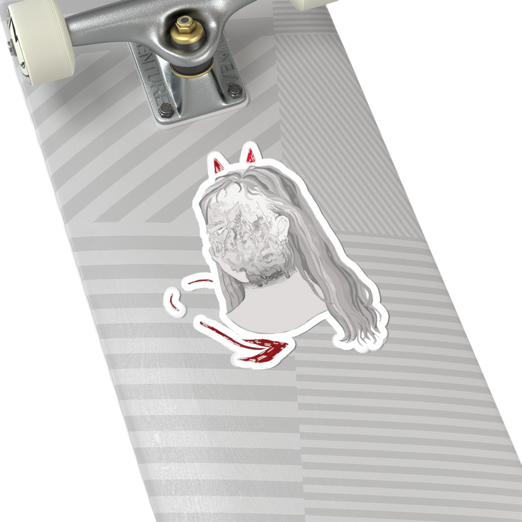 "BLOWN AWAY" (2019) Kiss-Cut Sticker