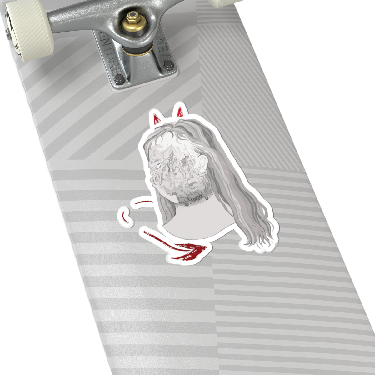 "BLOWN AWAY" (2019) Kiss-Cut Sticker